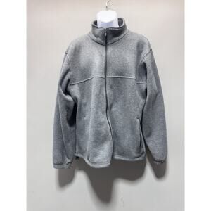 Harrington Gray ASC Championship Fleece Full Zip Jacket Men’s Size Large